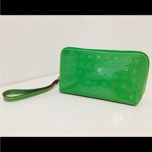 Arcadia Cosmetics/ Accessories Pouch, Genuine Leather, Made in Italy 🇮🇹 ..*READ*
